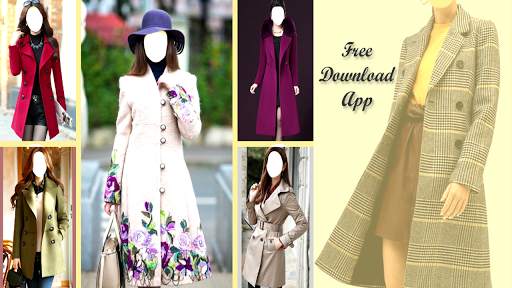 Women Stylish Coat Photo Suit screenshot 1