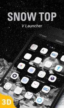 Snow Top 3D V Launcher Theme screenshot 1