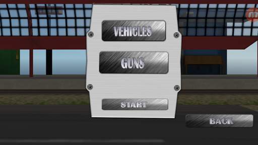 Car and Train Zombie Shooting Adventure Runner screenshot 2
