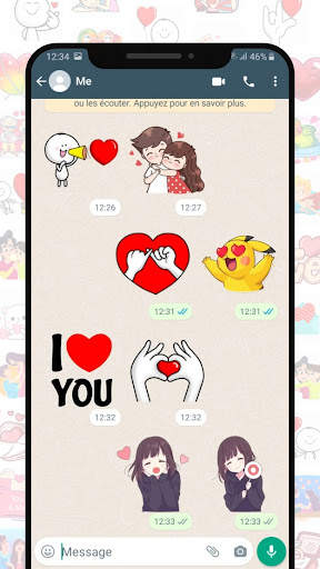 Love Stickers for Whatsapp screenshot 4