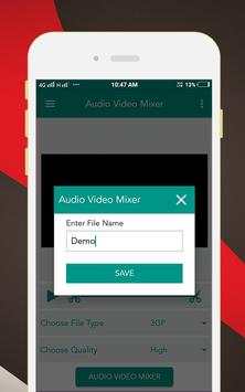 Audio Video Mixer screenshot 5