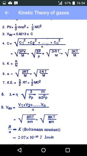 Chemistry Formula screenshot 2