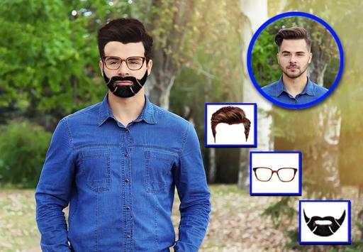 Men Hair Beard Goggle Styles 1 تصوير الشاشة