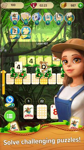 Little Tittle — Pyramid solitaire card game screenshot 2