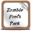 Zombie Fonts Pack 0.2