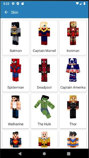 Full skin for Minecraft 2021 screenshot 3