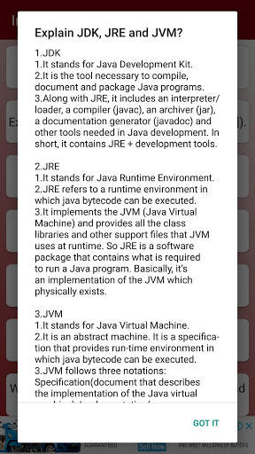 Java Study App screenshot 5