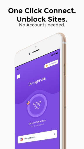 Straight VPN - Free VPN, Fast Secure Proxy Server screenshot 1