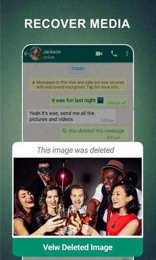 Recover Deleted Messages & Status Downloader App screenshot 3