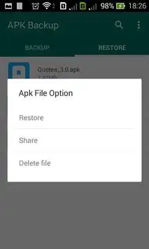 Back Up Apk screenshot 7
