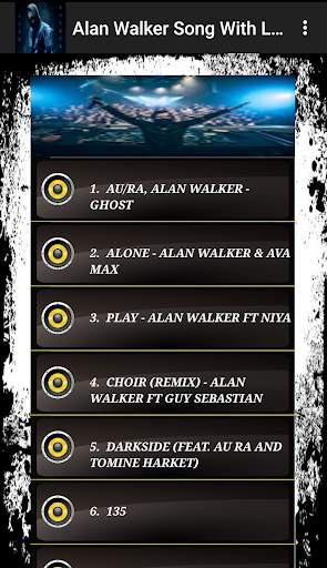 Alan Walker Best Song With Lyric screenshot 2