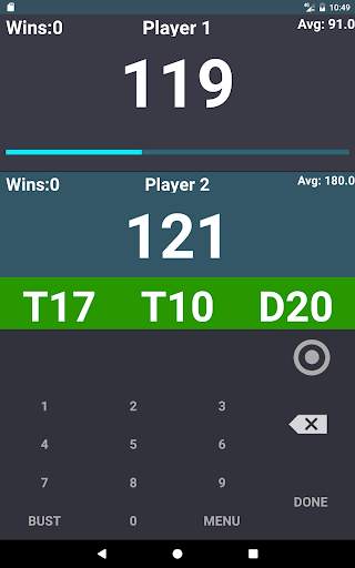 Darts Score Easy scoreboard screenshot 10