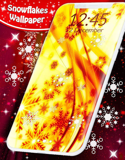 Snow Stars Wallpaper ❄️Winter Free Live Wallpapers screenshot 5