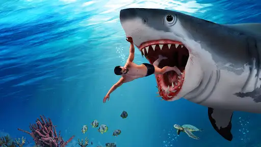 Angry Shark Attack Games screenshot 3