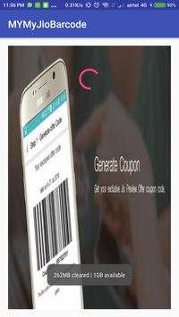 MY MY JIO BARCODE screenshot 1