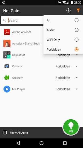 Net Gate - Manage Apps' Network Access screenshot 3