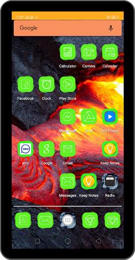 Theme for Nokia X6 screenshot 2