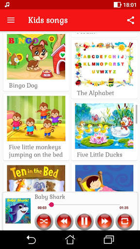 Kids Songs in English screenshot 2