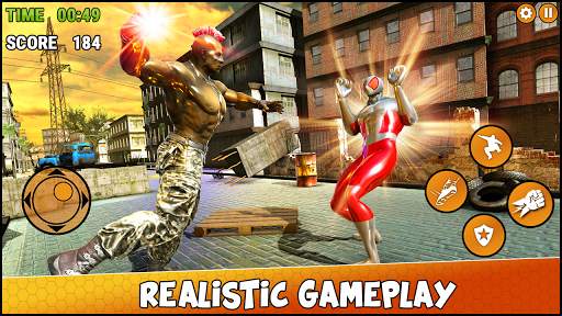 Superhero Iron Spider Battle: Vice City Fighter screenshot 2