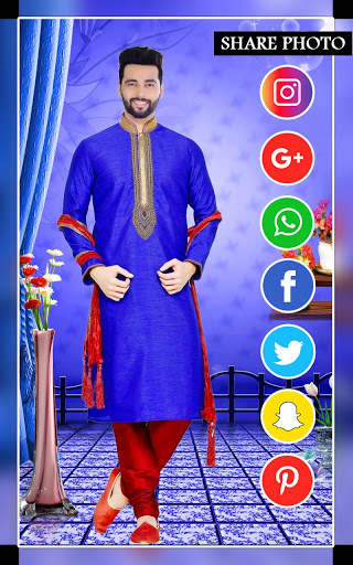 Men Sherwani Suit Photo Editor screenshot 4