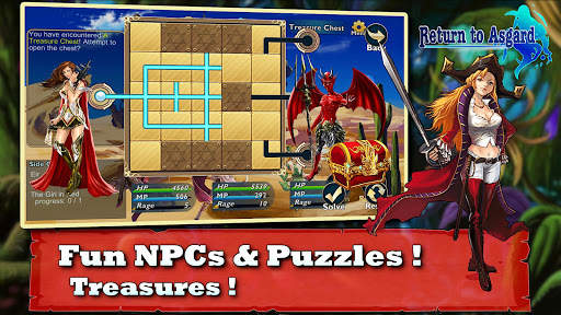 Return to Asgard (Fantasy RPG) screenshot 3