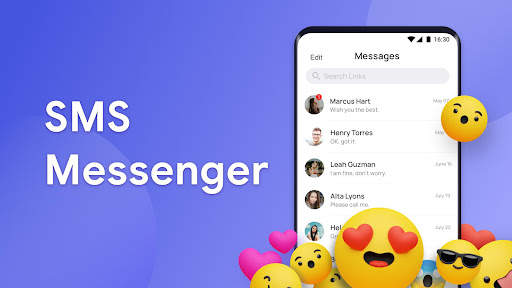 Messenger - SMS Launcher, Home screenshot 7