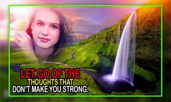 Waterfall Photo frame screenshot 3