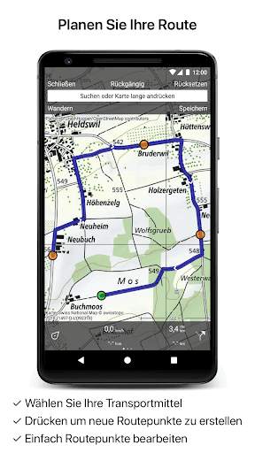 Topo GPS Schweiz screenshot 5