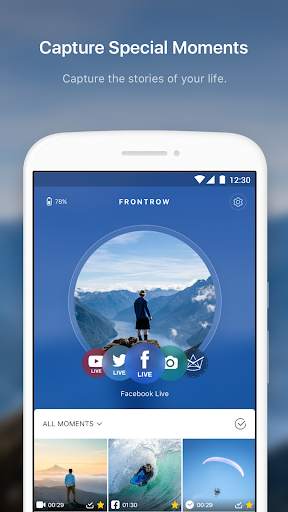 FrontRow: Reinventing the Camera screenshot 1