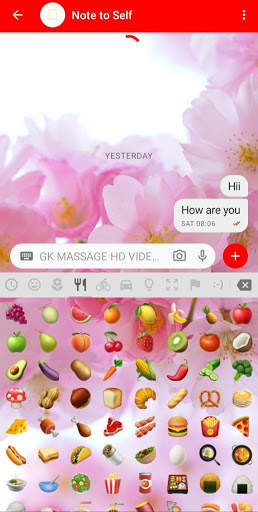Gk massage hd video call screenshot 1