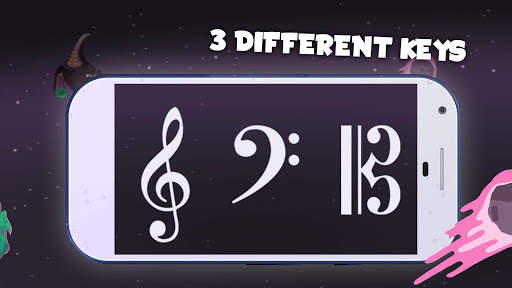 Space Note 🎼 sight reading music game screenshot 3