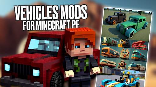 Vehicles Mods for Minecraft PE screenshot 1