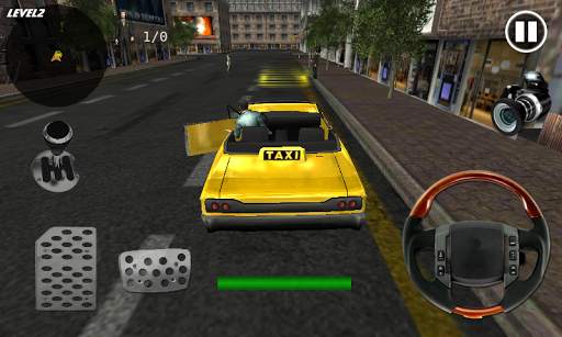 Extreme Taxi Crazy Driving Sim screenshot 3