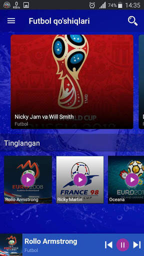 Futbol qo'shiqlari screenshot 6