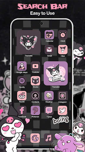 Dark Wednesday Theme Launcher screenshot 4