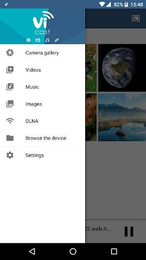 ViCast - Chromecast Player screenshot 1