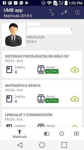 UMB APP screenshot 2