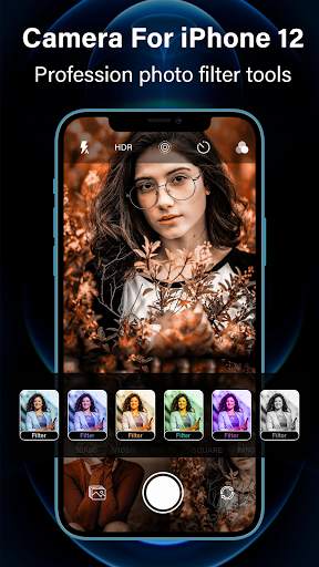 Camera for iPhone 12 Pro : Selfie snap editor screenshot 3