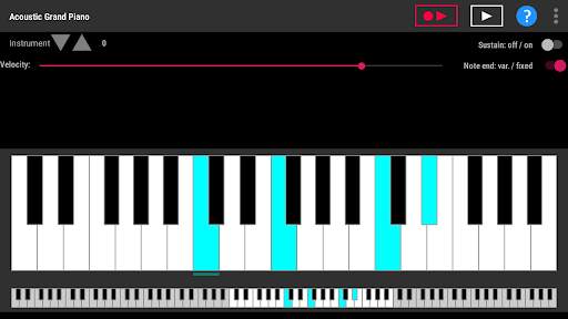 Simple piano with recorder screenshot 6