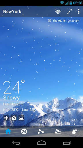 Nature Weather Live Background screenshot 5