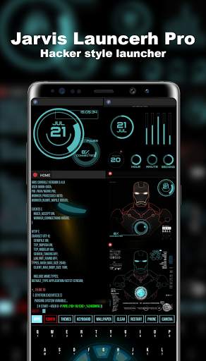 Jarvis Launcher PRO screenshot 1