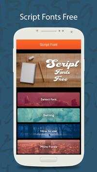 50 Script Fonts Free screenshot 7