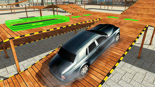 Real Classic Car Stunt Parking screenshot 14