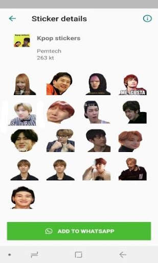 K-pop tarrat screenshot 3