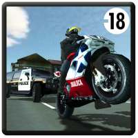 Motorbike vs Police icon