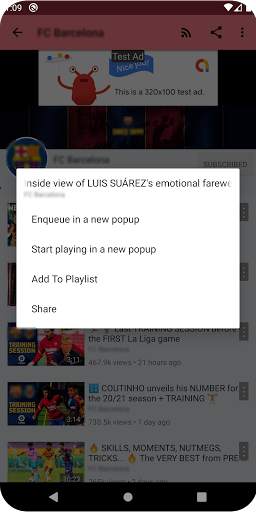NewTube videos streaming float screenshot 5