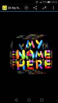 3D Mein Name lustige Tapete screenshot 4