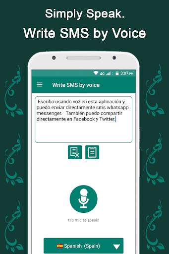 Write SMS by Voice - Voice Typing, Speech to Text screenshot 6