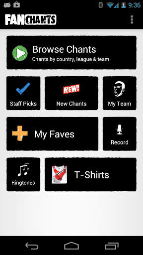FanChants Free Football Songs screenshot 1