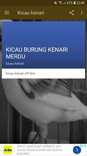 Kicau kenari off line screenshot 1
